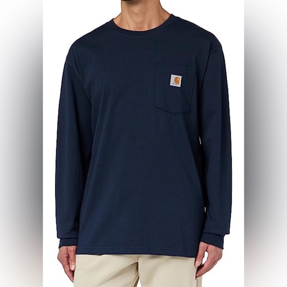 Carhartt Other - Carhartt men’s blue ling sleeve shirt S L126-7